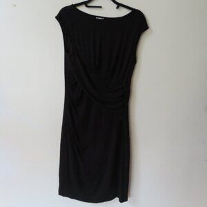 KUT from the Kloth Black Classic Cap Sleeve Dress size s Made in USA